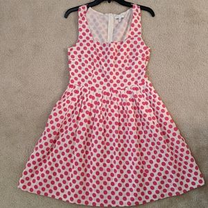 Delia's Pink Polkadot Dress